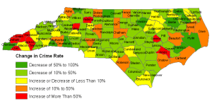 Violent Crime Trends in North Carolina