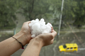 Hailstorms in Atlanta GA increase homeowners insurance rates.