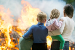 Home fires and homeowners insurance coverage protection